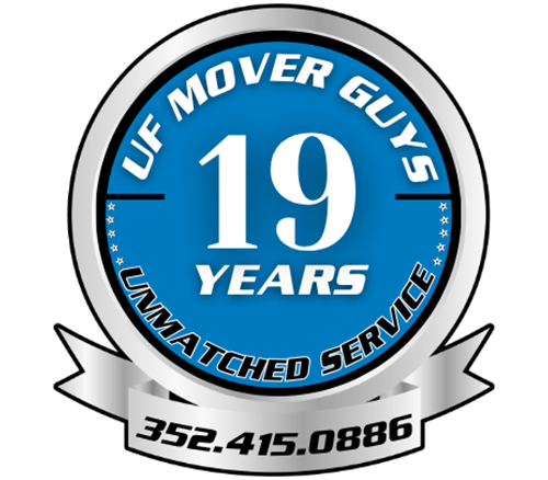 UF Mover Guys 19 Years Badge